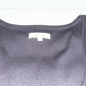 Madewell Long Sleeve Cropped Tee